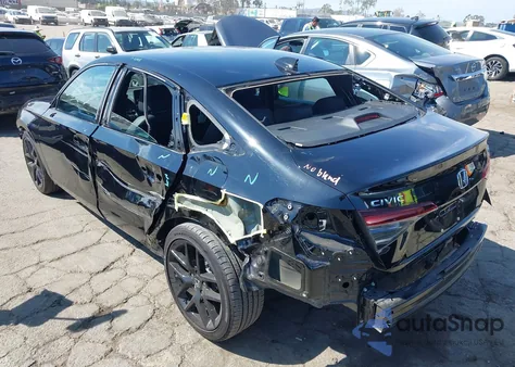 2025 Honda Civic Sport from USA, damaged, VIN 2HGFE2F58SH501082
